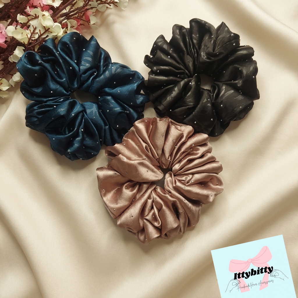 Premium satin Scrunchie -XL size