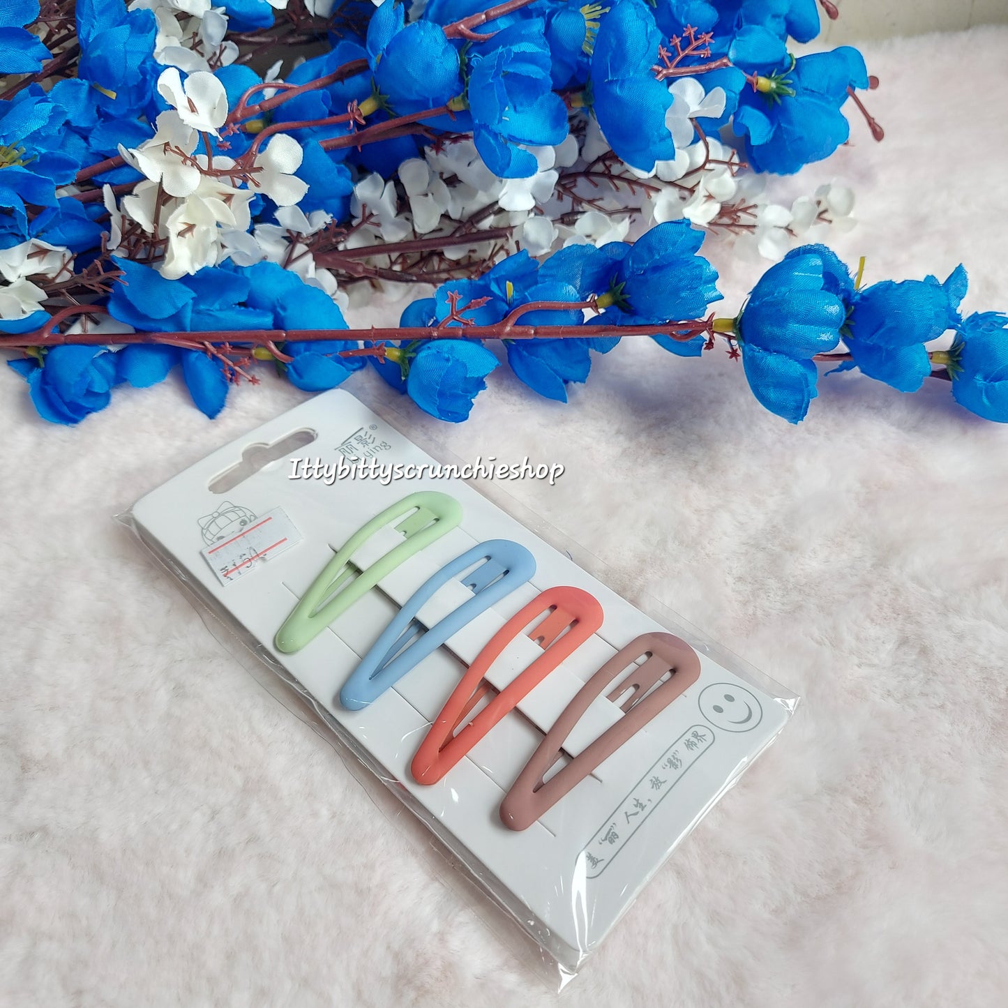 Set of 4 – Matte Silicon Tictac Clips