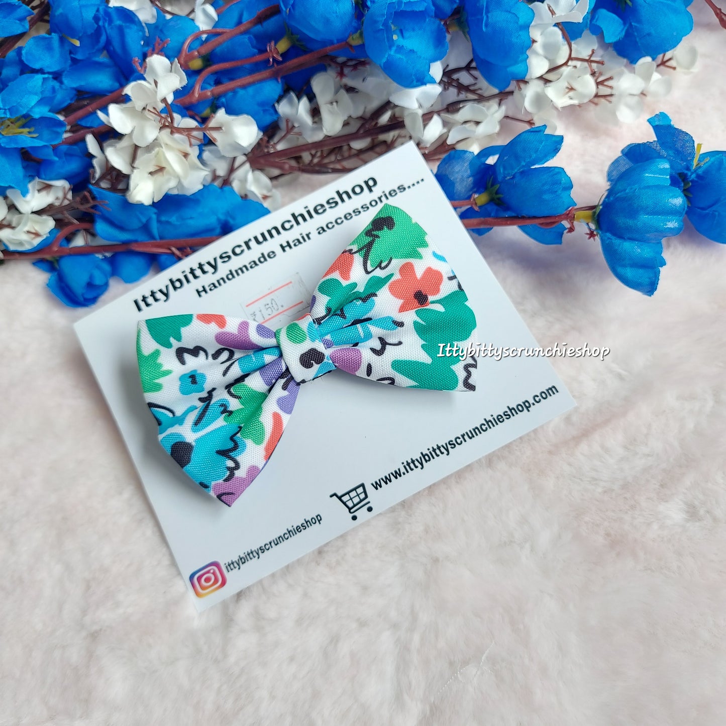 Drametic Floral - Everyday Hairbow