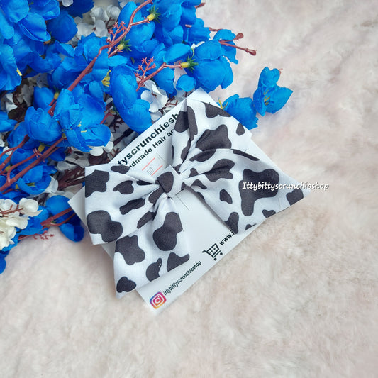The Cutie Combo of Handmade Scrunchies and Handmade Hairbow
