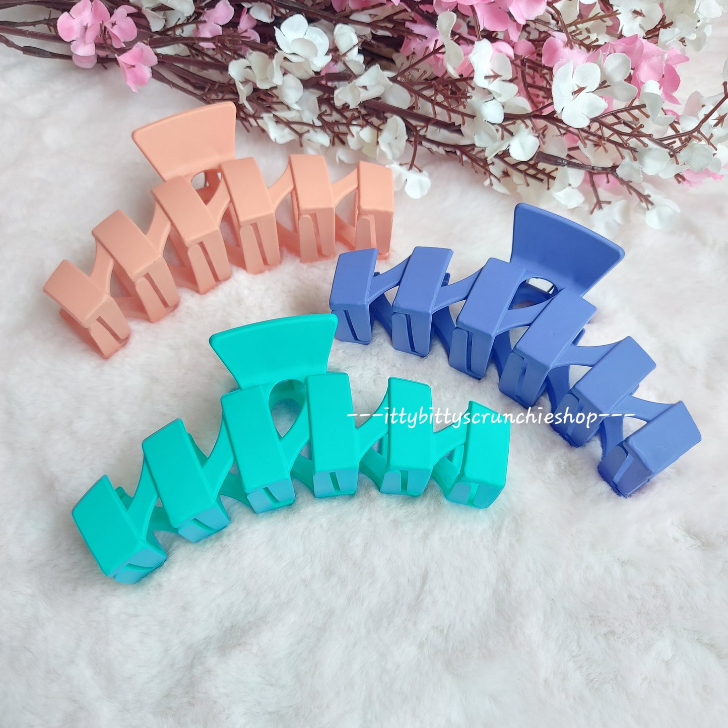 ZIG ZAG HAIRCLAW (MATTE) - 8.5 CM