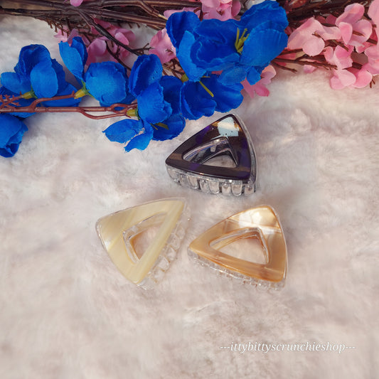 Classic Triangle sheet Clawclips - 4.5CM