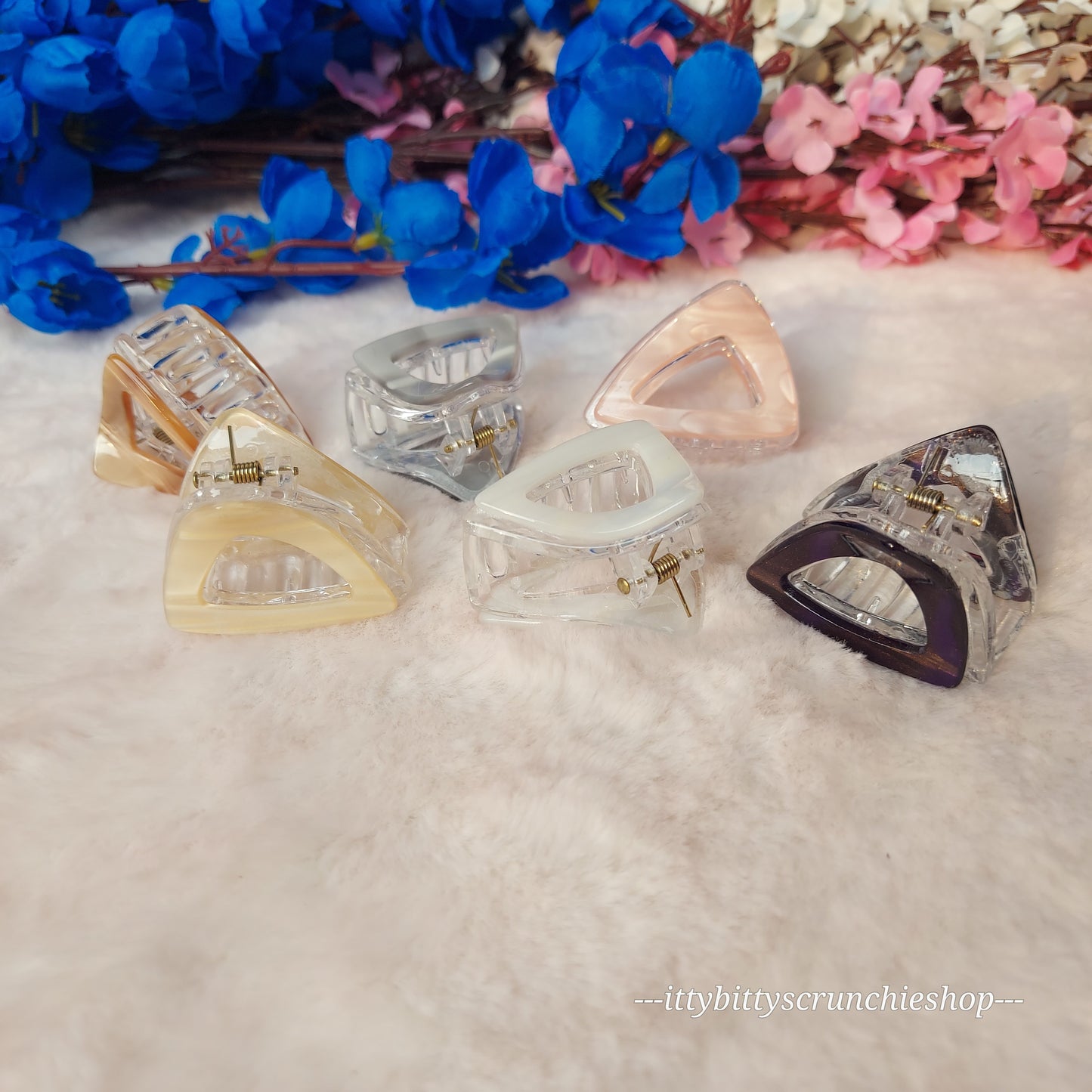 Classic Triangle sheet Clawclips - 4.5CM