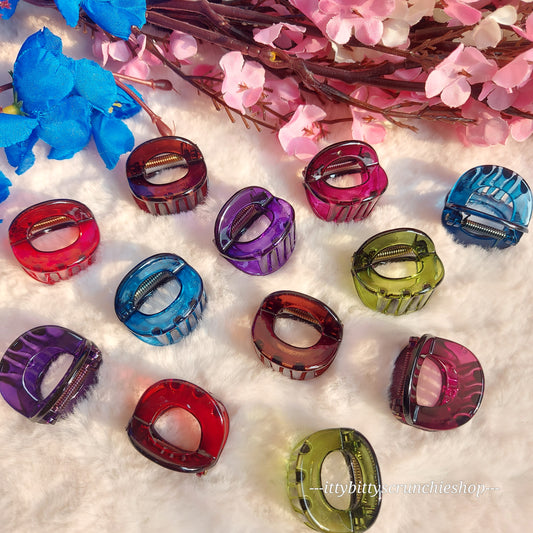 Korean Clawclip Minis β 2.5CM Comfort-Grip Hair Clips (Set of 6)