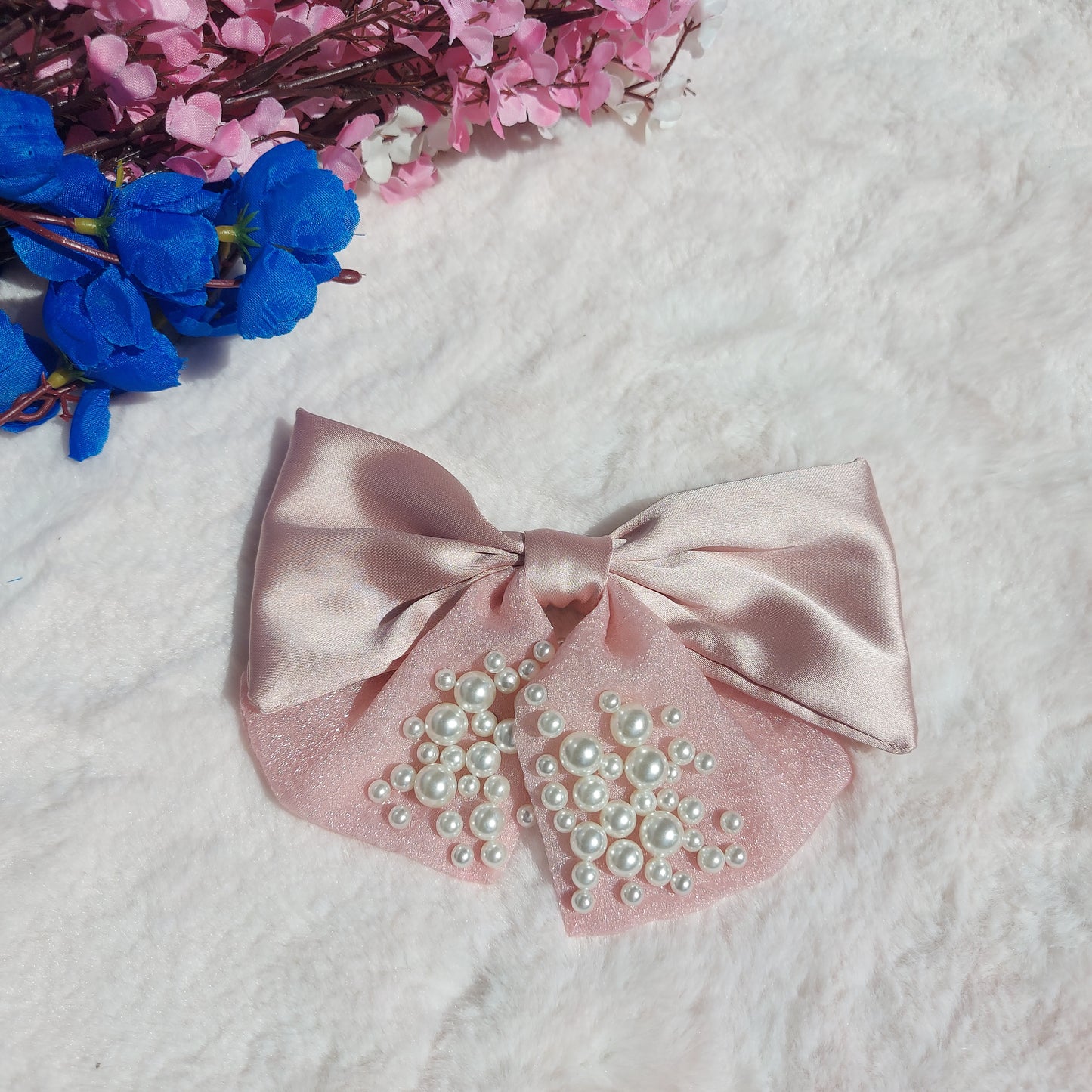 PEARLY TAIL HAIRBOWS