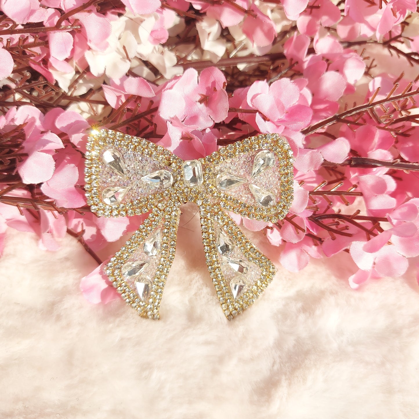 Stella Silver - Bejeweled Hairbow