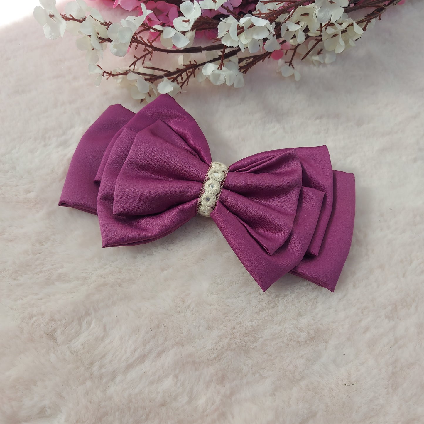 Ophelia - Handmade Hairbow