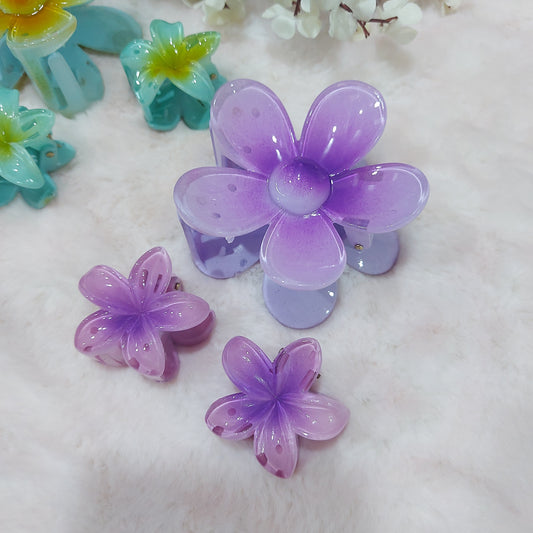 Natureβs Touch β 3-Piece Premium Floral Claw Set