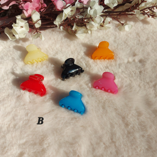 Everyday Mini Claw Clips β Pack for Work & Casual Styling | Minimal Hair Clips for Daily & Office Use