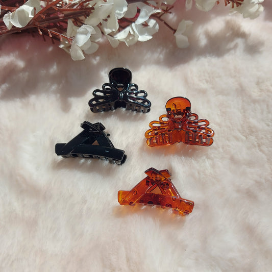 Korean Comfort-Grip Claw Clips – 3CM Mini Clawclip Set of 4