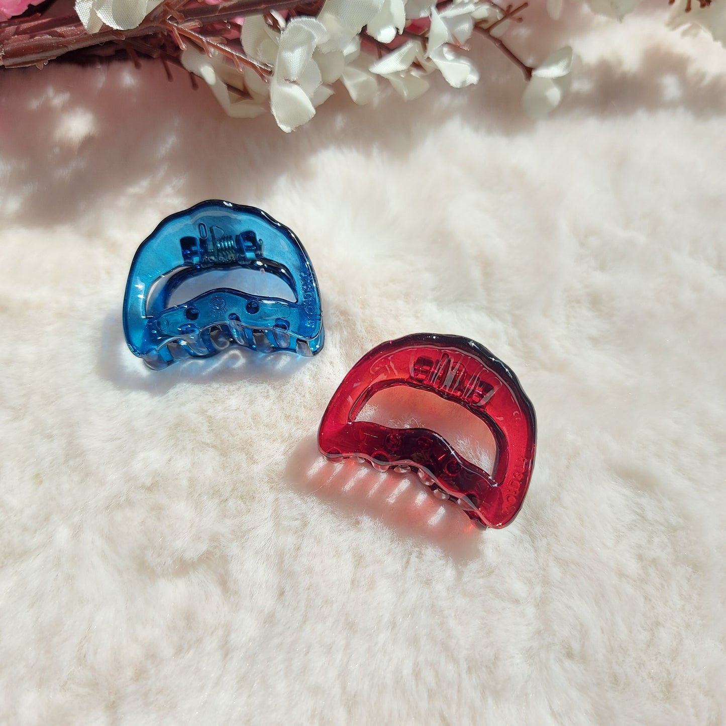 Korean Comfort-Grip Mini Hair Clips – 3CM (Set of 6)