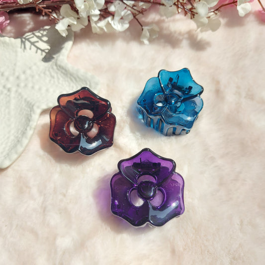 Korean Flower Clawclip - comfort Grip