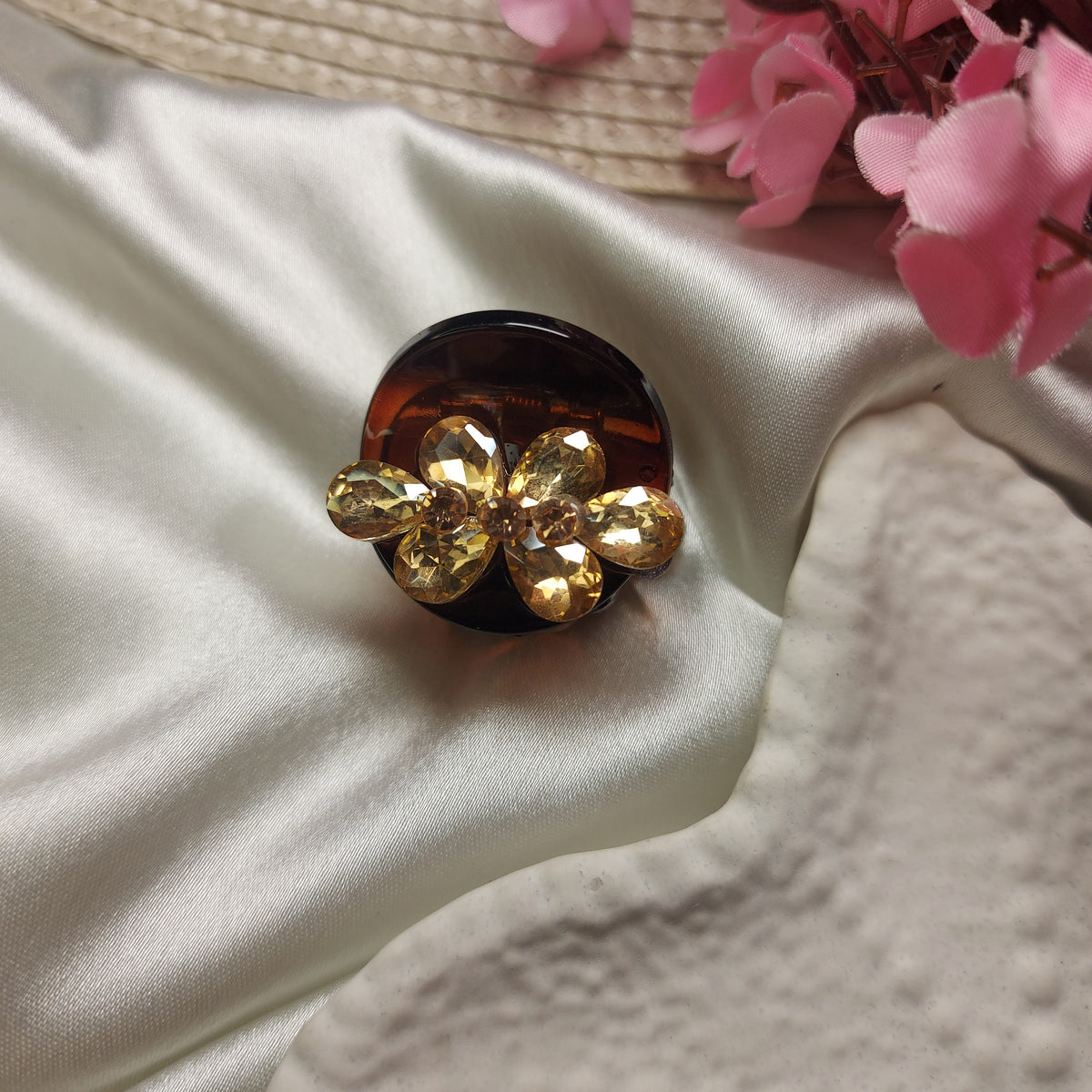 BOFEINI Premium Stone Hair Claw Clip – Round Mini Claw (2.5CM)