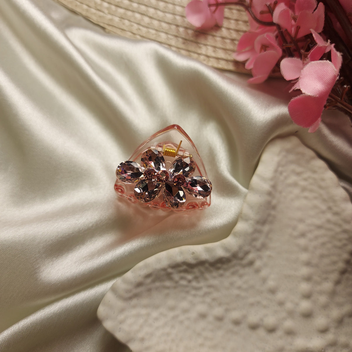 BOFEINI Premium Stone Hair Claw Clip – Triangle Mini Claw (2.5CM)