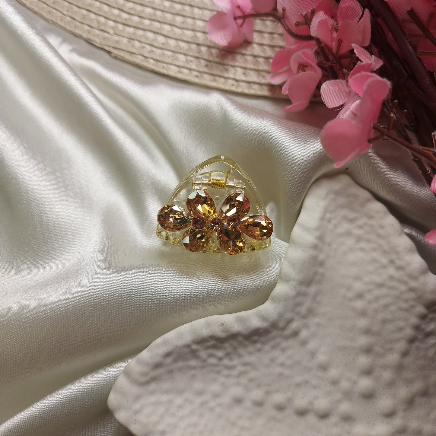 BOFEINI Premium Stone Hair Claw Clip – Triangle Mini Claw (2.5CM)