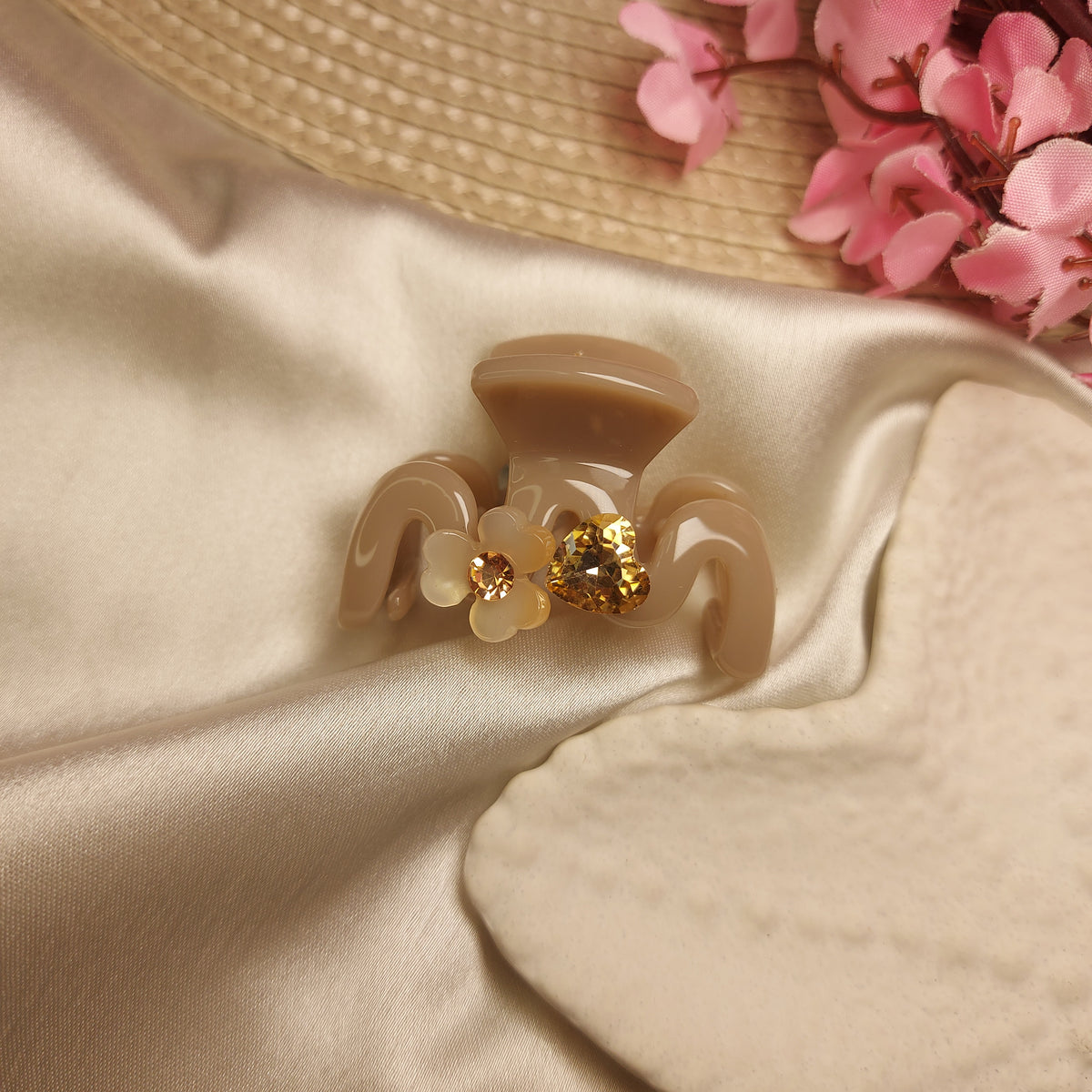 Bofeini Lumi Blossom Acrylic Hair Claw | ZigZag Hair Claw -5CM