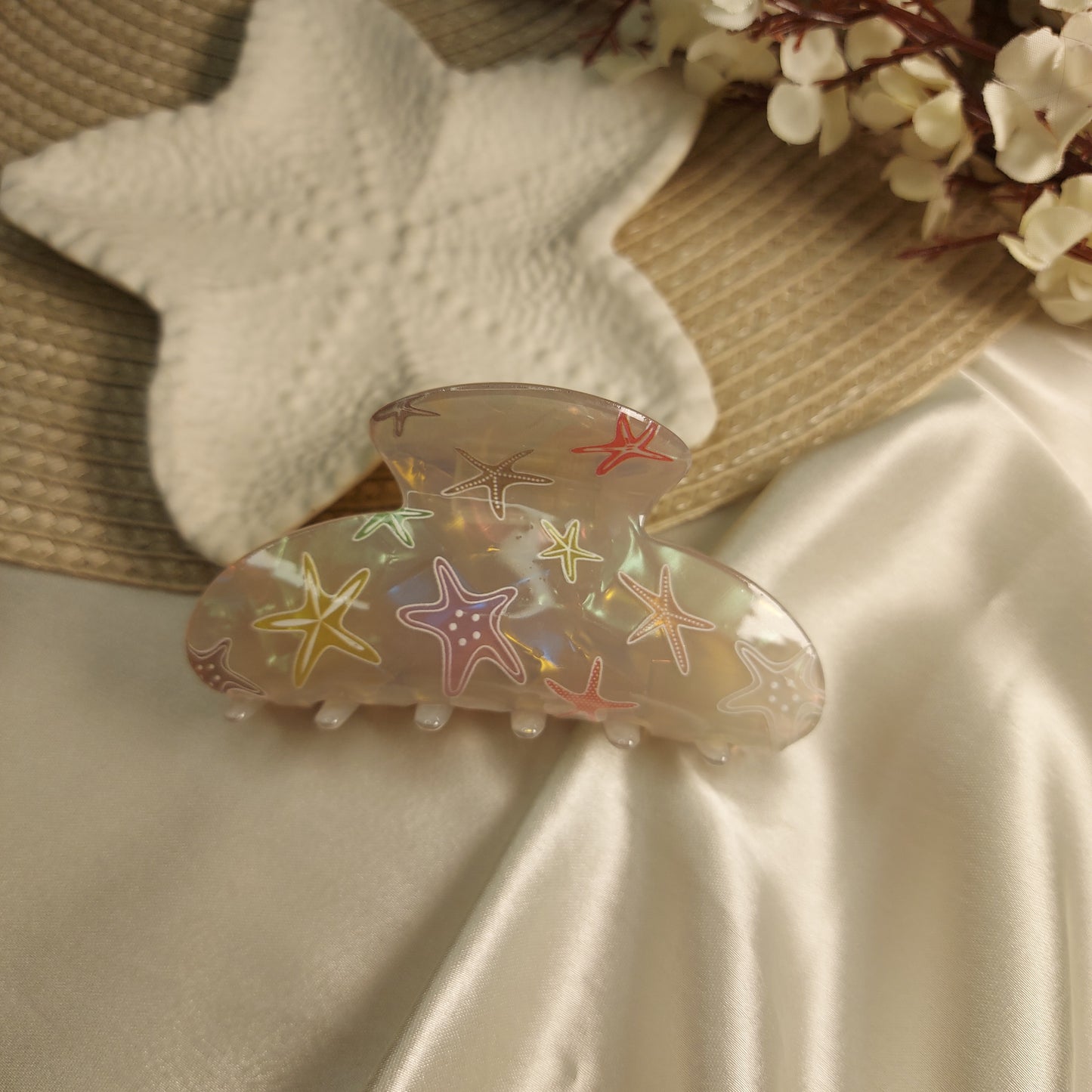 Premium Luxury Starry Knight Hair Claw Clip 8.5 CM | Strong Hold Designer Claw for Women