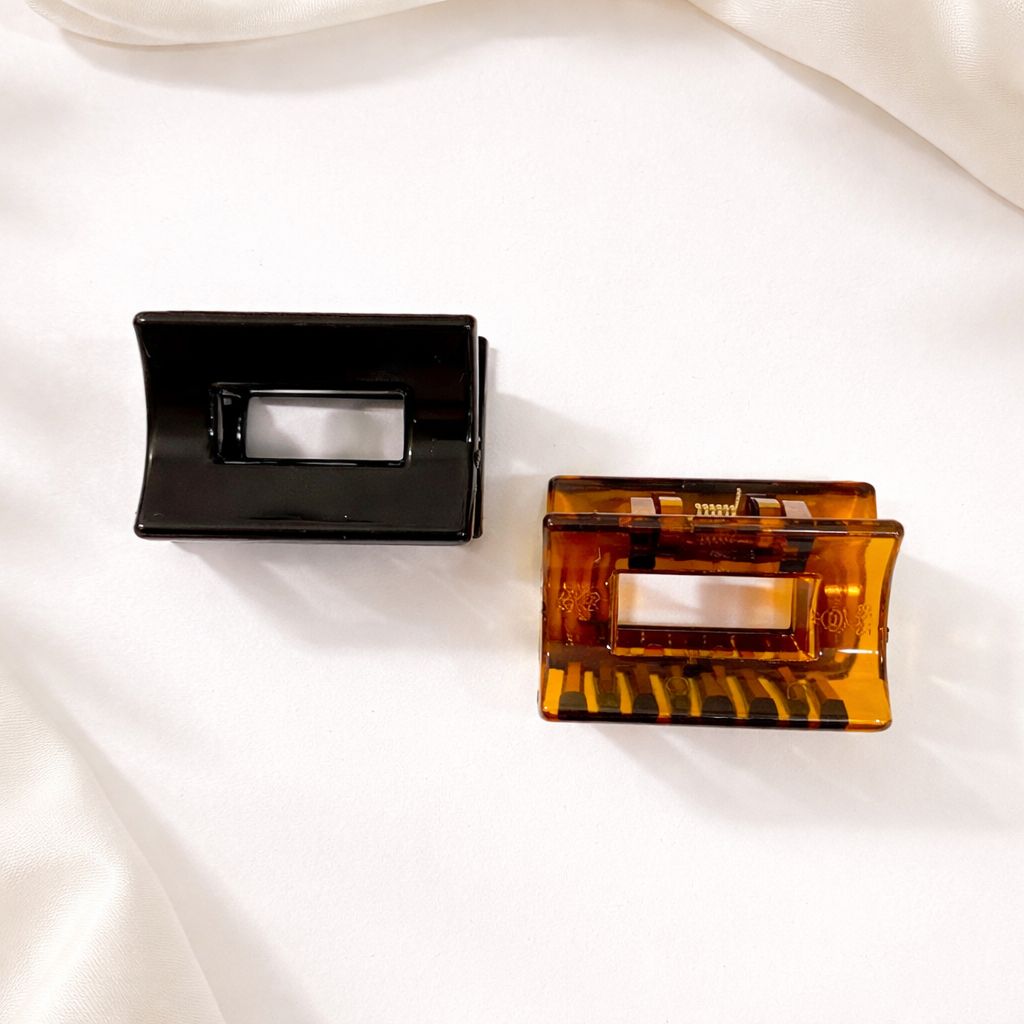 KOREAN CLAWCLIP - 3.5CM (Black & Brown)