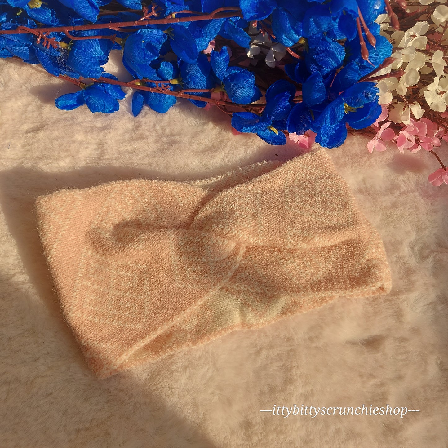 Crochet Headband wool ear warmer