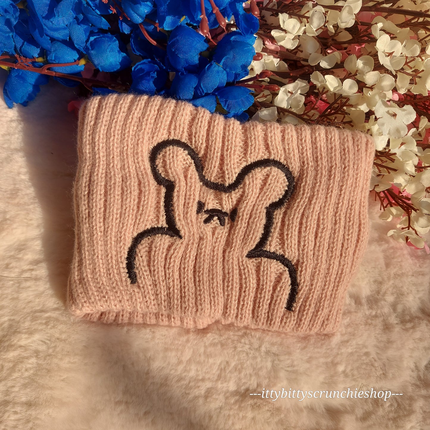 Crochet Headband wool ear warmer