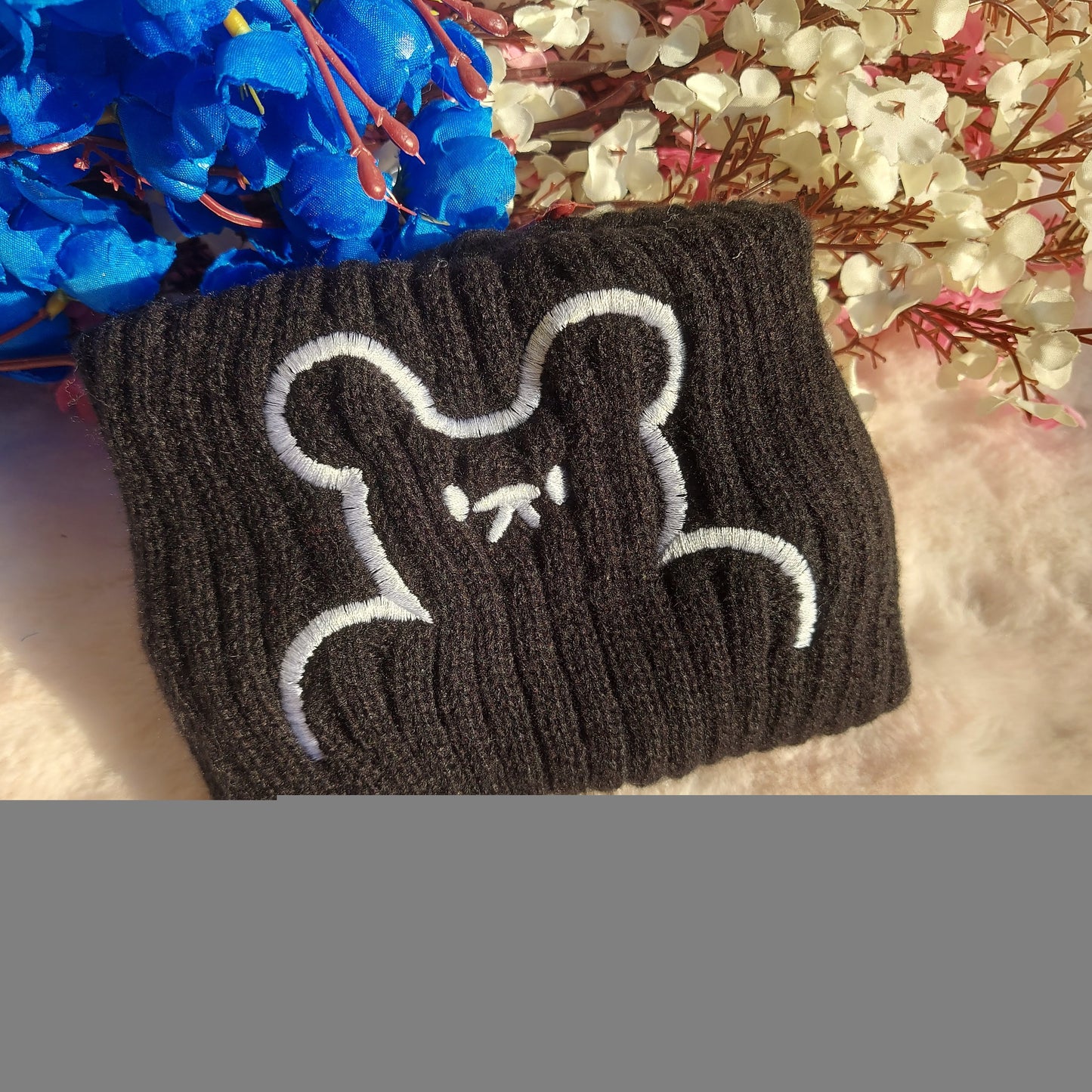 Crochet Headband wool ear warmer