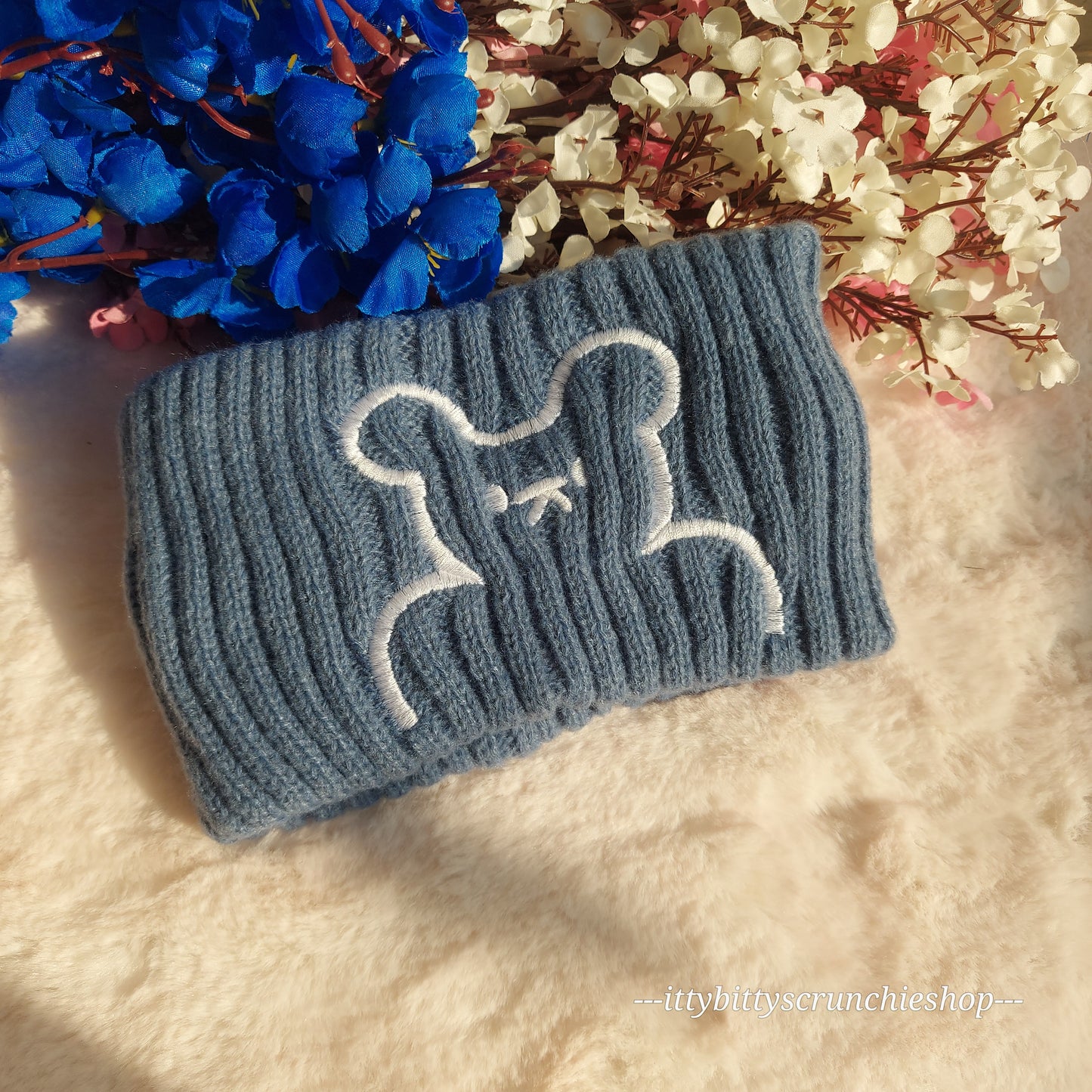 Crochet Headband wool ear warmer