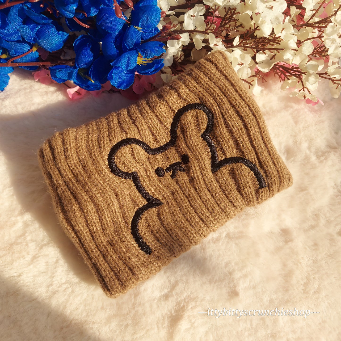 Crochet Headband wool ear warmer