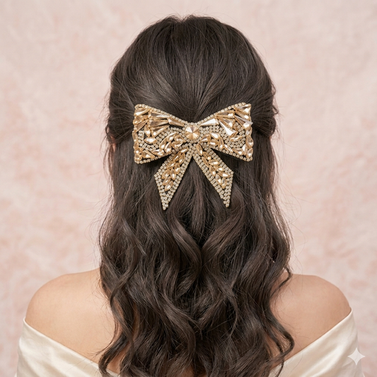 Aurora Spark - Bejewelled Hairbow