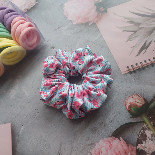 FLAMINGO - HANDMADE SCRUNCHIE