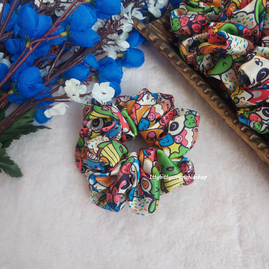 THISTLE- HANDMADE SCRUNCHIE