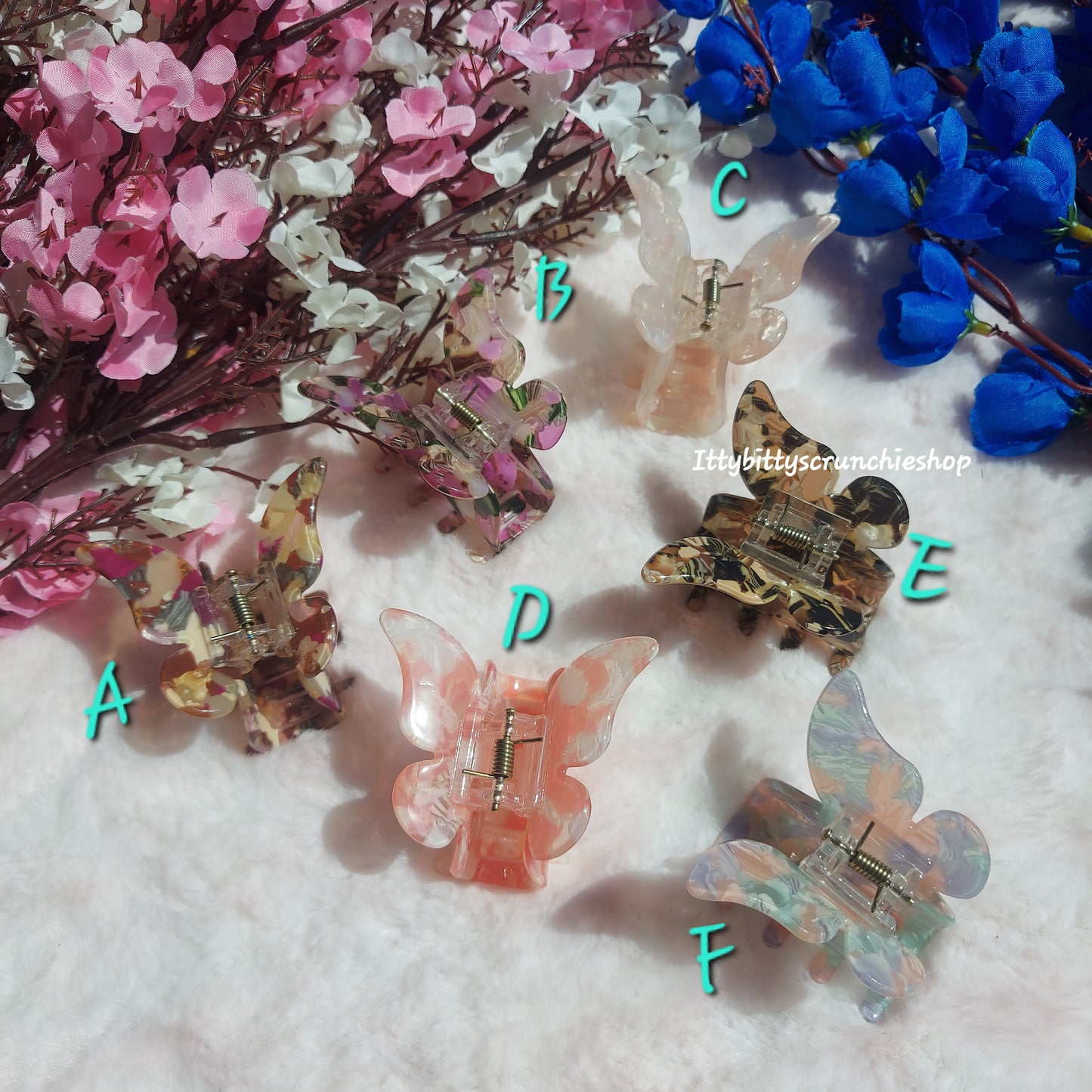 PREMIUM BUTTERFLY HAIRCLAWS