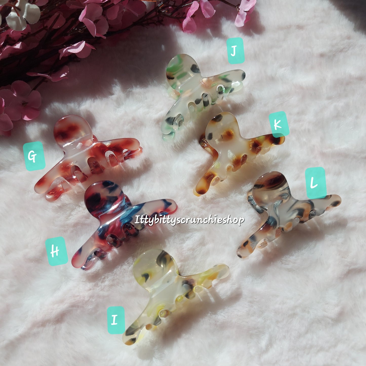 PREMIUM SHEET BANANA CLAWCLIPS - 5.5CM