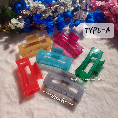 A CLASSIC HAIRCLAW UV-coated - 9CM approx