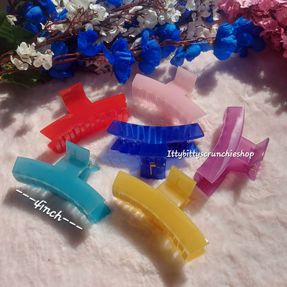 A CLASSIC HAIRCLAW UV-coated - 9CM approx