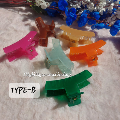 A CLASSIC HAIRCLAW UV-coated - 9CM approx