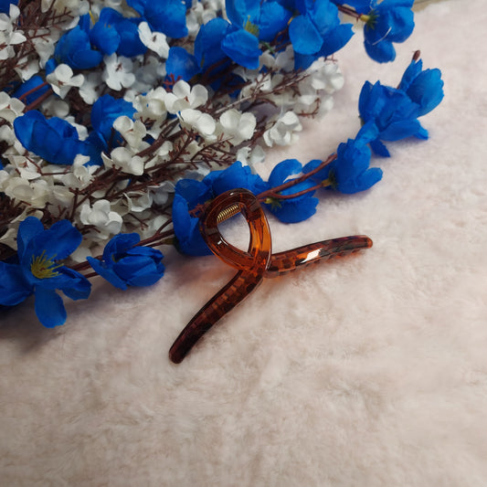 Korean-style Glossy T shaped Long Claw Clips