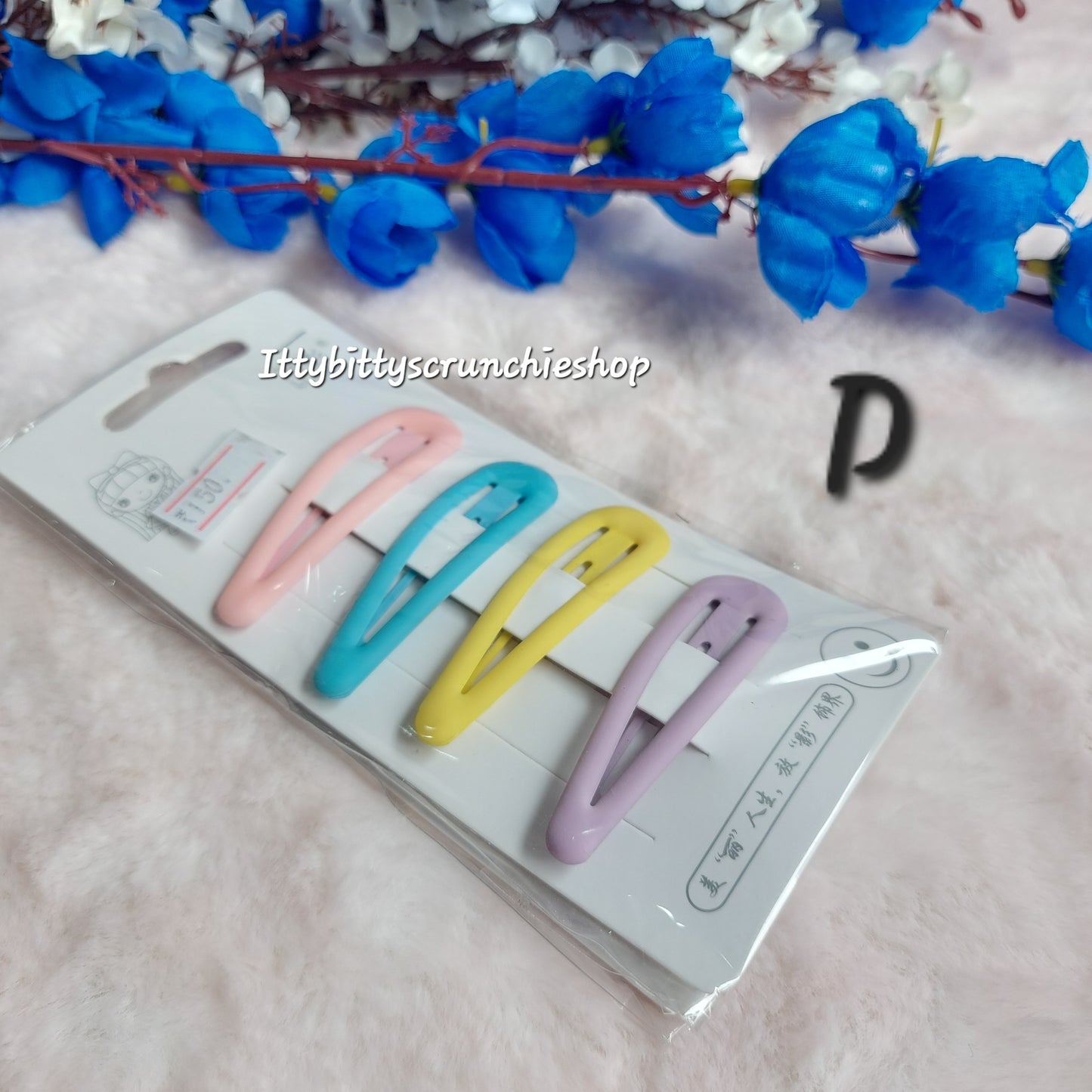 Set of 4  – Matte Silicon Tictac Clips