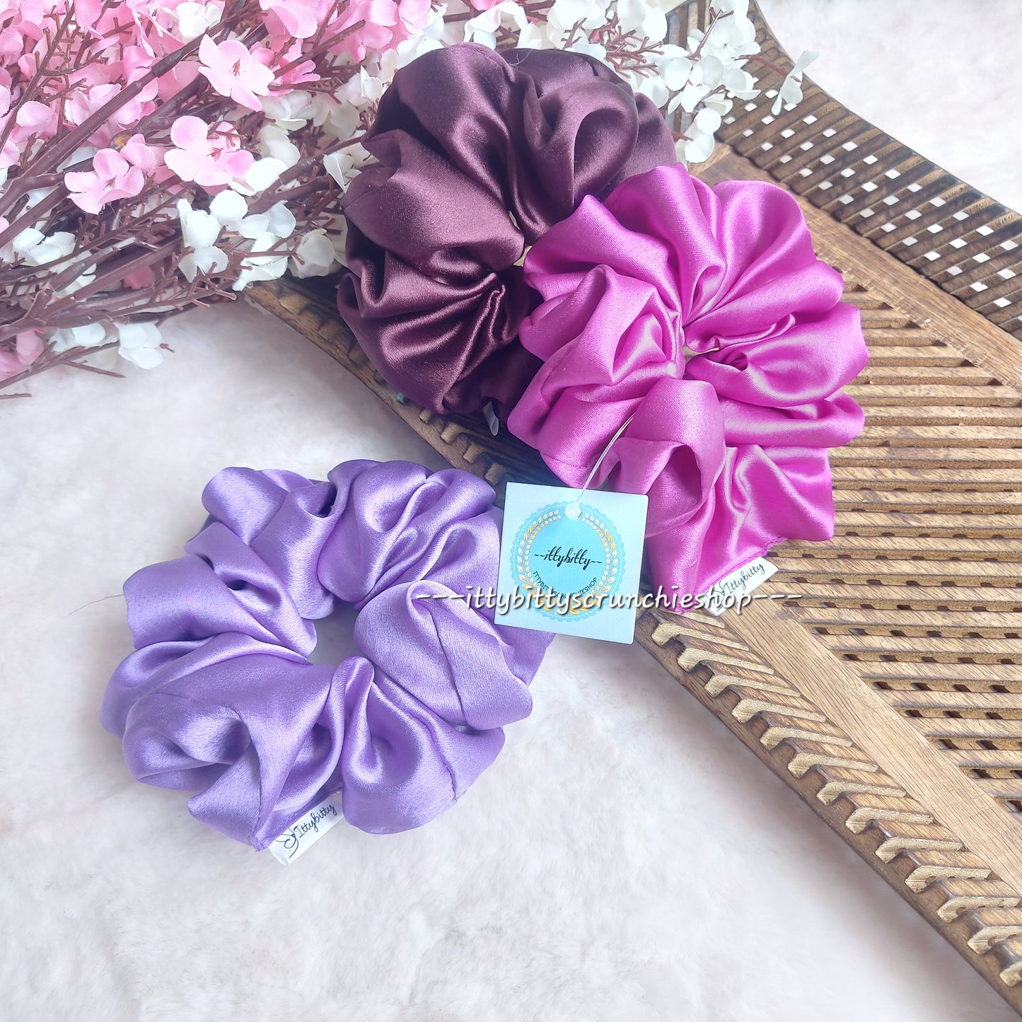 The Everyday Satin Set - A set of 3