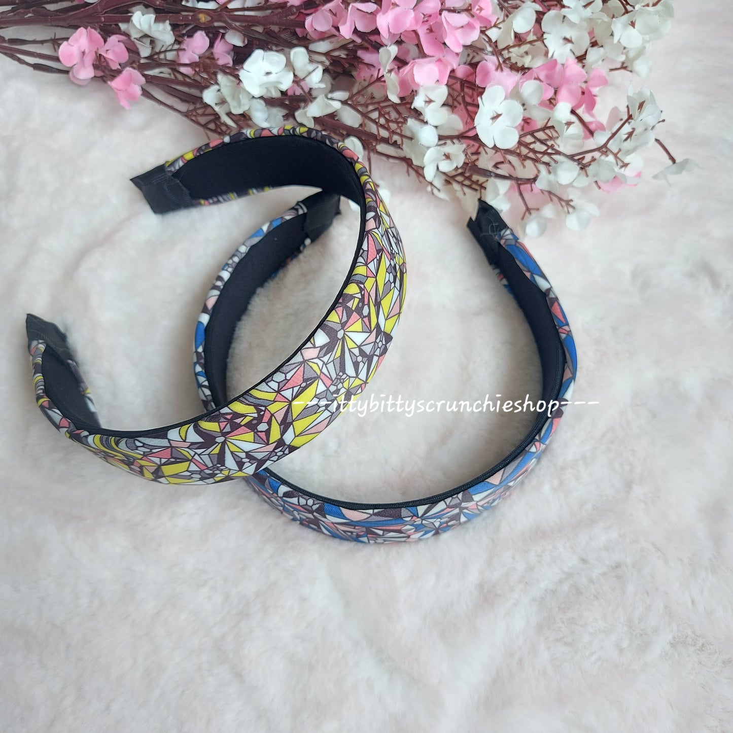 Printed Satin Headband | Soft & Comfortable Hairband for Women