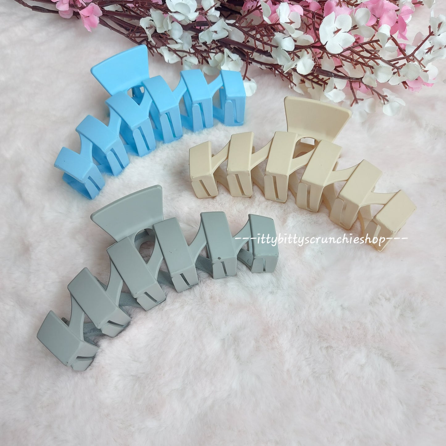 ZIG ZAG HAIRCLAW (MATTE) - 8.5 CM