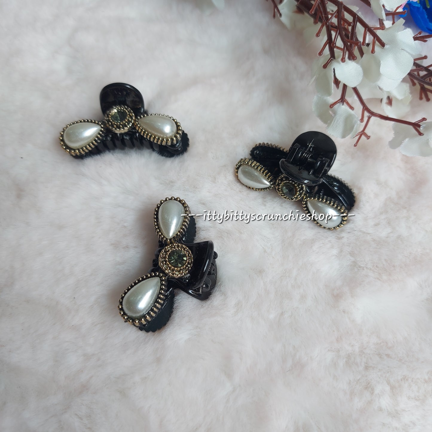 FANCY HAIRCLAW - 3.5CM