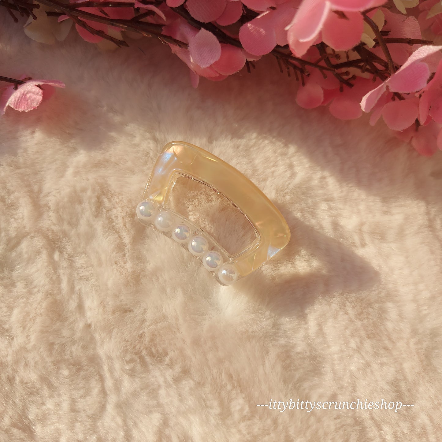 Marble look pretty Clawclips - 4.5CM