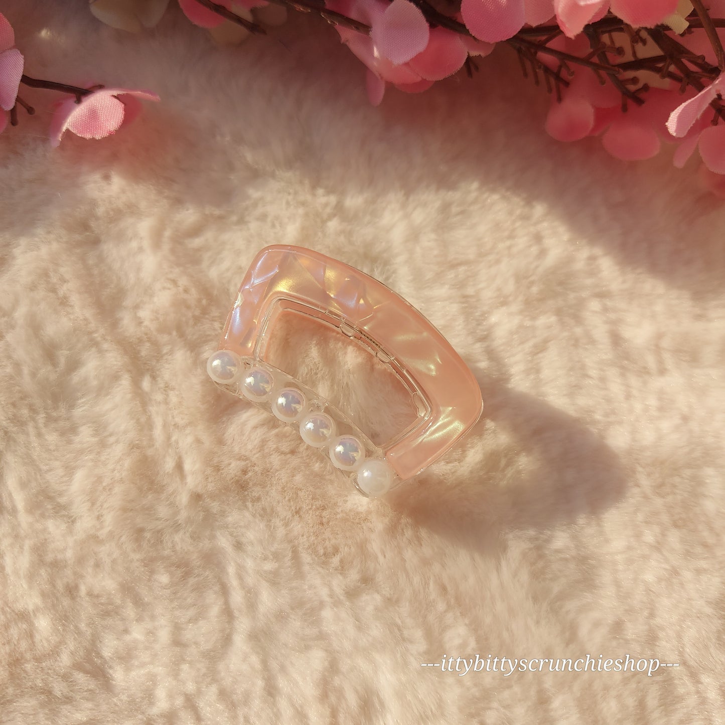 Marble look pretty Clawclips - 4.5CM