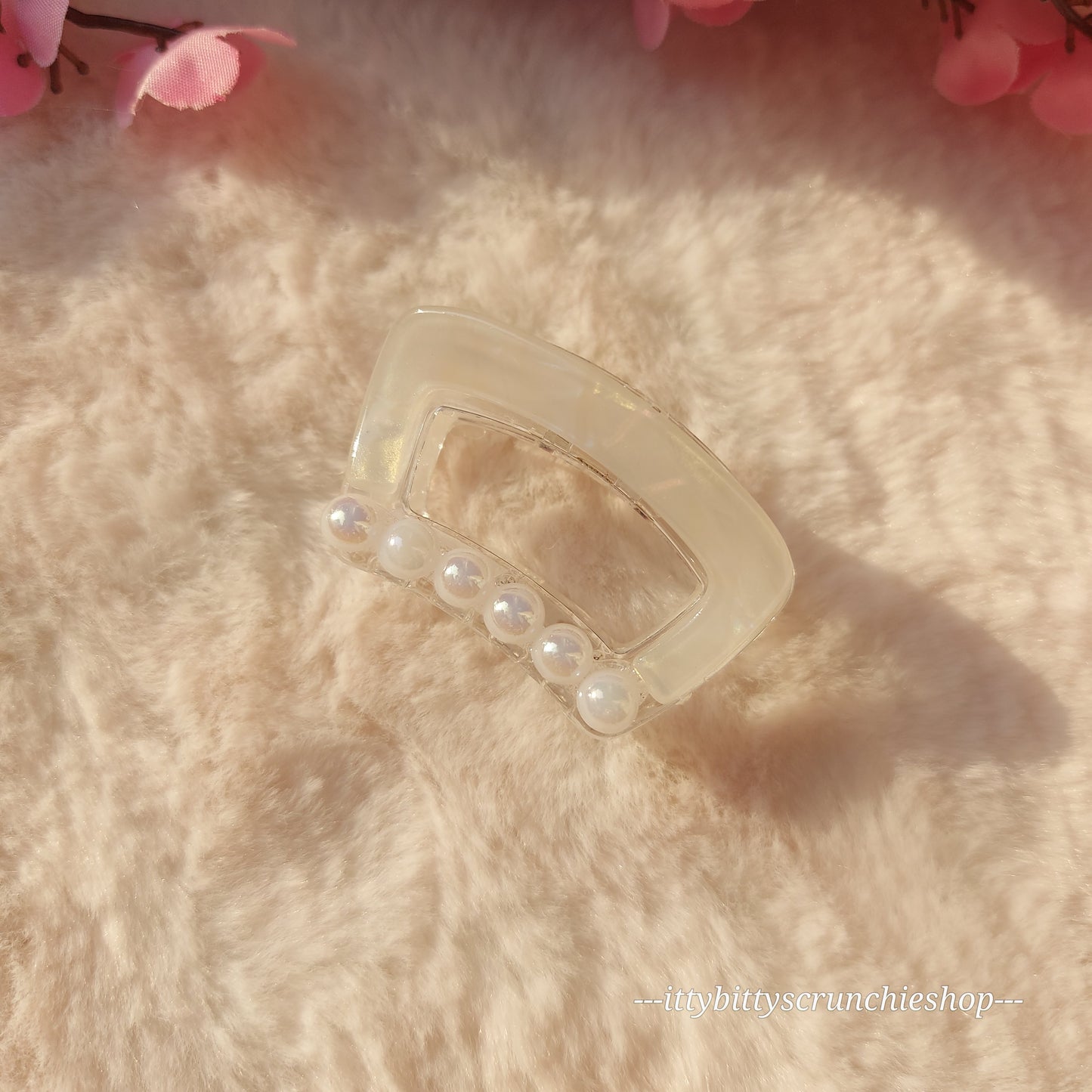 Marble look pretty Clawclips - 4.5CM