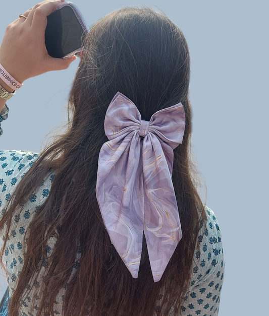 Ocean Swirl - TAIL HAIRBOWS