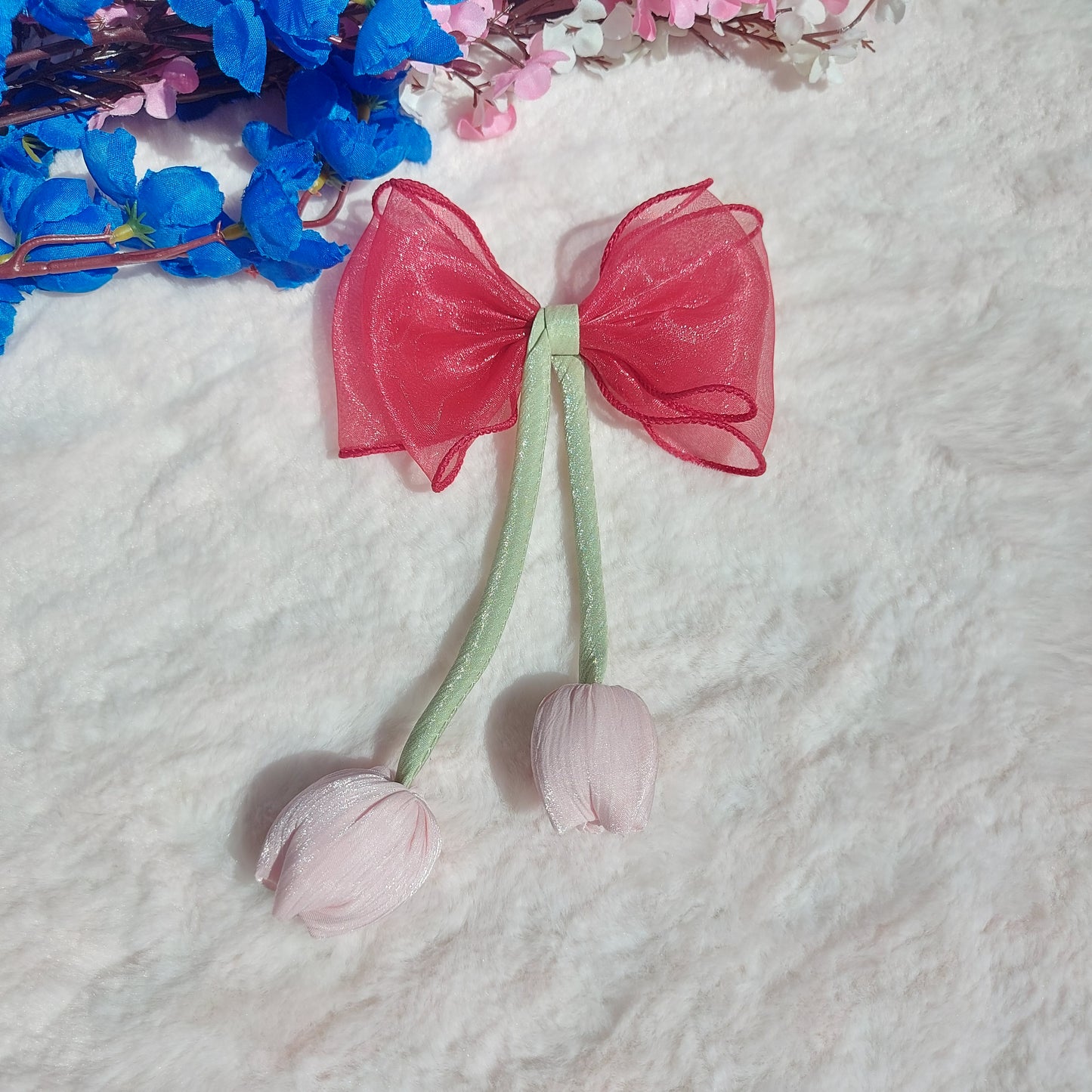 LOTUS HAIRBOW