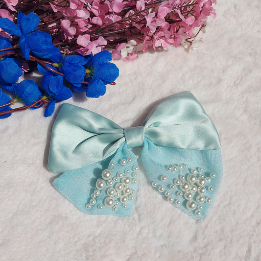 PEARLY TAIL HAIRBOWS