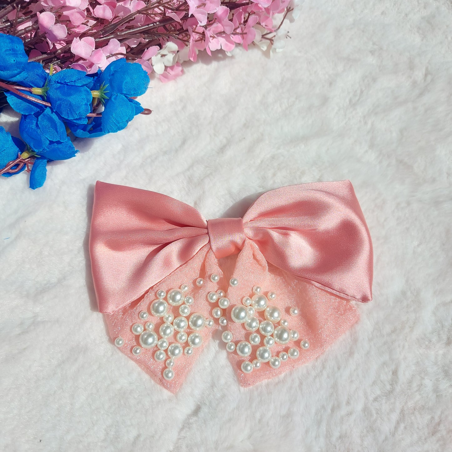 PEARLY TAIL HAIRBOWS