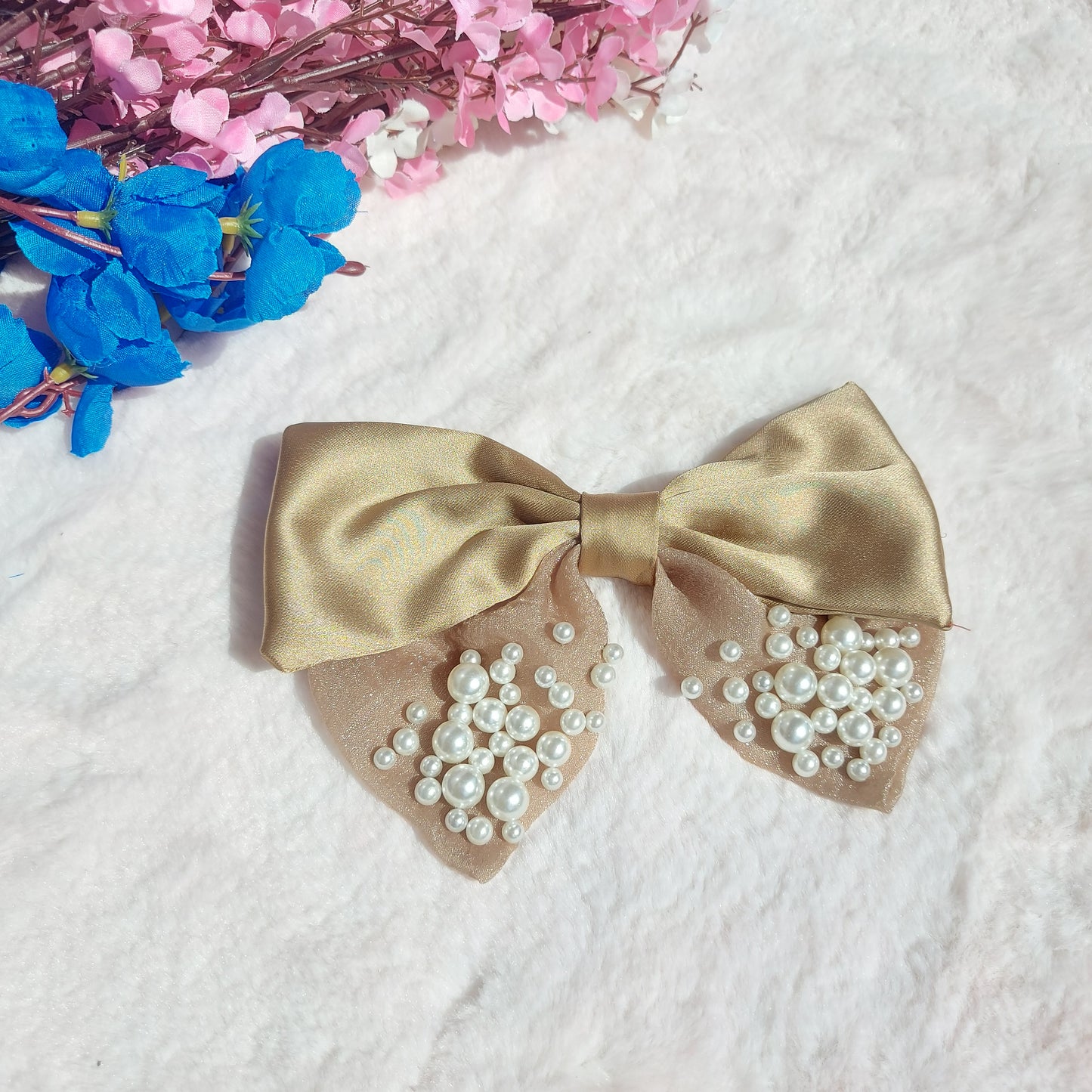PEARLY TAIL HAIRBOWS