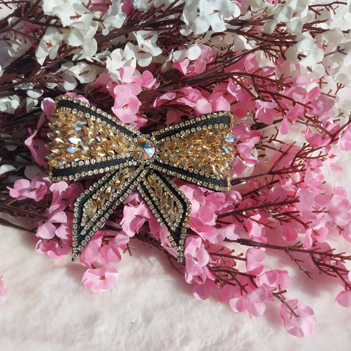 Golden Aura - Bejewelled Hairbow